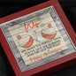 Funny Fishing Card You've got the bobbers with Alluring Beauty Necklace