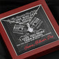 Alluring Beauty necklace for biker's smoking' hot wife Gets my motor runnin'