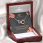 Interlocking Hearts Necklace Happy 50th Birthday To A Best friend!