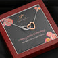 Interlocking Hearts Necklace Happy 40th Birthday To A Best Friend!