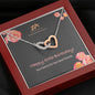 Interlocking Hearts Necklace Happy 50th Birthday To A Best friend!