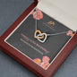 Interlocking Hearts Necklace Happy 40th Birthday To A Best Friend!