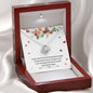 Love Knot Necklace Birthday, Anniversary or Christmas gift for wife, All that you mean to me