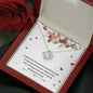 Love Knot Necklace Birthday, Anniversary or Christmas gift for wife, All that you mean to me