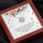 Love Knot Necklace Birthday, Anniversary or Christmas gift for wife, All that you mean to me