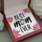 Love Knot Necklace Best Mom Ever
