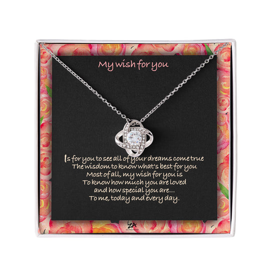 Personalized Love Knot