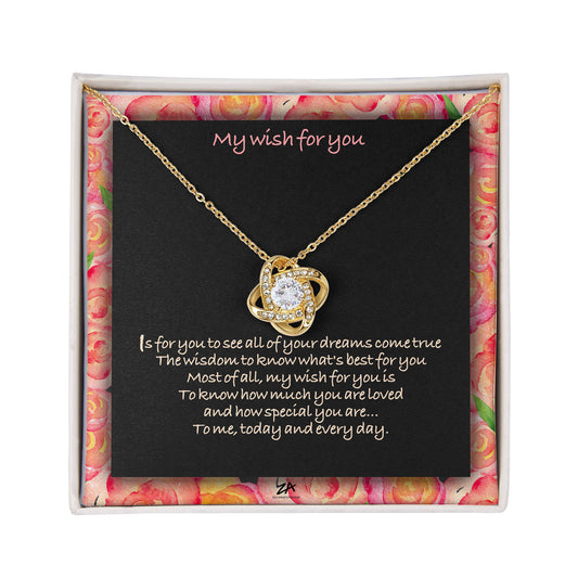 Personalized Love Knot