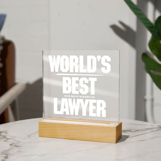 world's best dad who thinks lawyer Gift for the Best Dad Who Thinks He's The World's Best Golfer