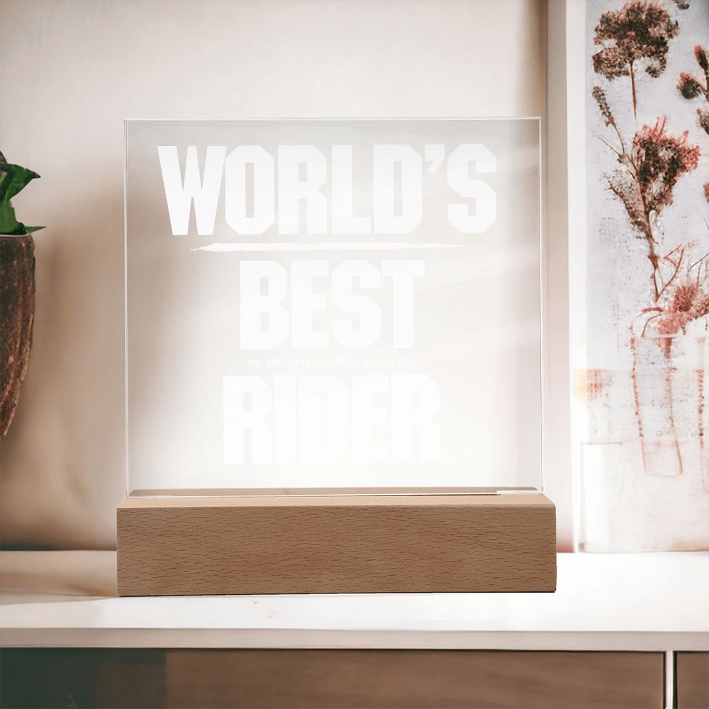 Gift for the Best Dad Who Thinks He's The World's Best Rider