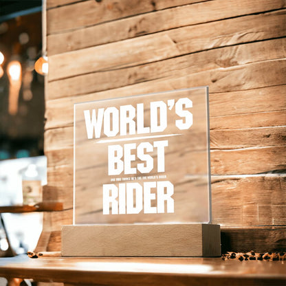 Gift for the Best Dad Who Thinks He's The World's Best Rider