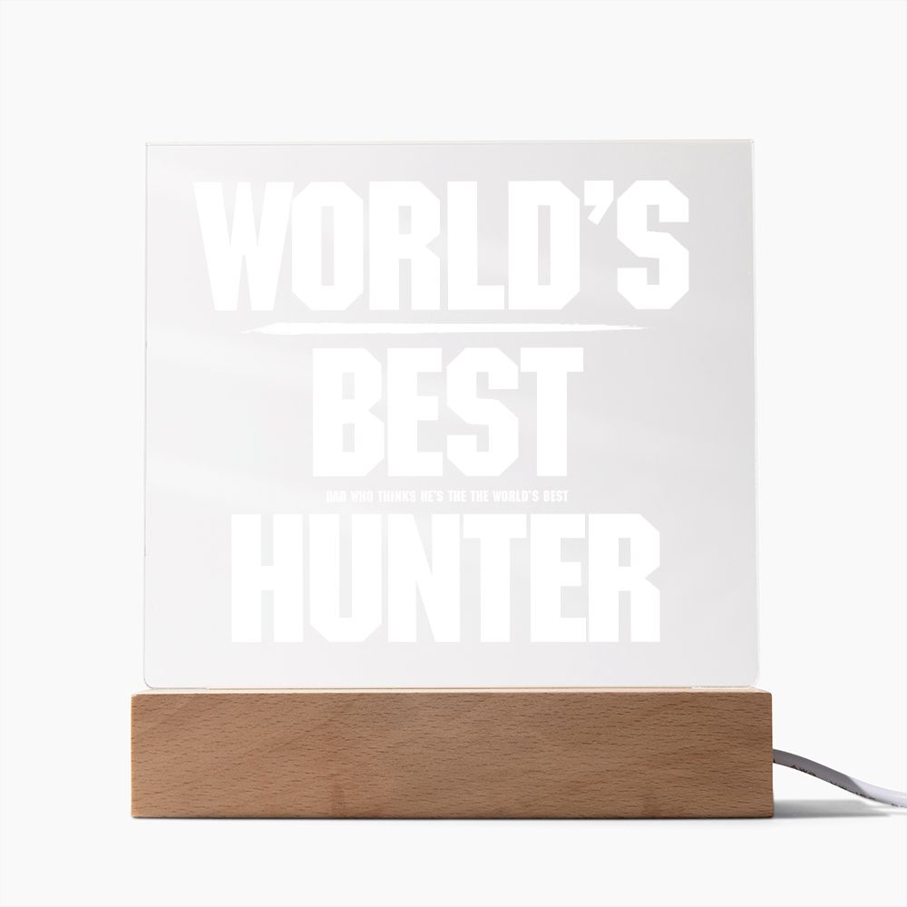 world's best dad who thinks hunter Gift for the Best Dad Who Thinks He's The World's Best Golfer