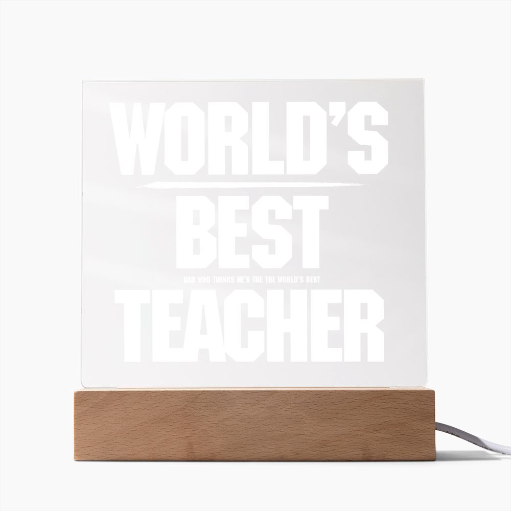world's best dad who thinks teacher Gift for the Best Dad Who Thinks He's The World's Best Golfer