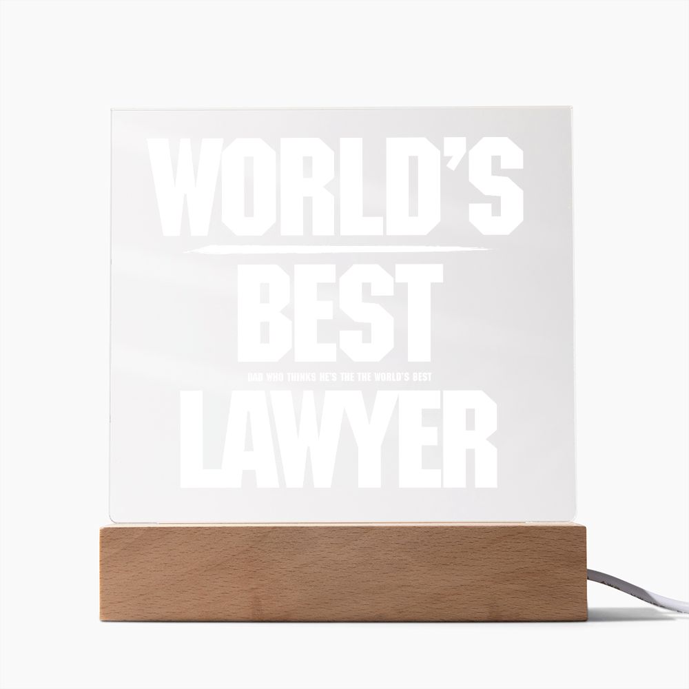 world's best dad who thinks lawyer Gift for the Best Dad Who Thinks He's The World's Best Golfer