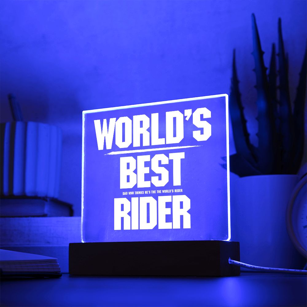 Gift for the Best Dad Who Thinks He's The World's Best Rider