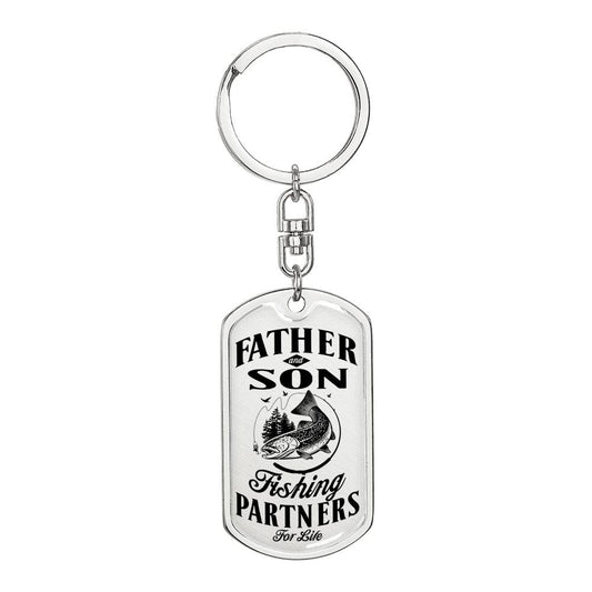 Fishing Partners Keychain