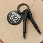 Vintage 52 keychain with screwdrivers