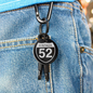 Vintage 52 keychain with screwdrivers