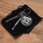 Vintage 52 keychain with screwdrivers