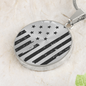 Patriotic Old Glory American Flag necklace