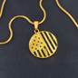 Patriotic Old Glory American Flag necklace