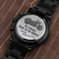 Father's Day watch for motorcycle rider It's always time to go riding
