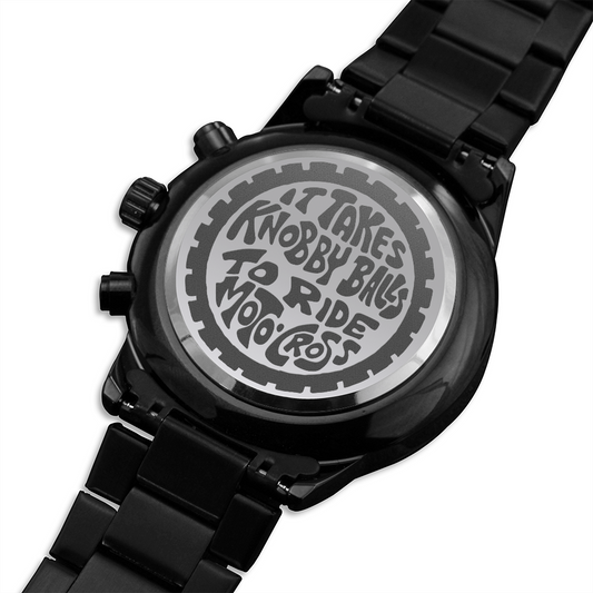 Knobby balls motocross watch