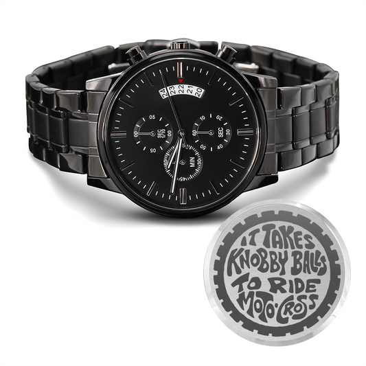 Knobby balls motocross watch