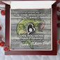 Funny Mother's Day Necklace for fisherman's wife. The one who didn't get away! I love you more than fishing