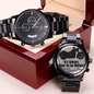 Father's Day watch for motorcycle rider It's always time to go riding