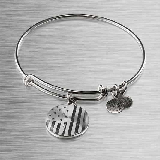 Patriotic Old Glory 4th of July Bangle