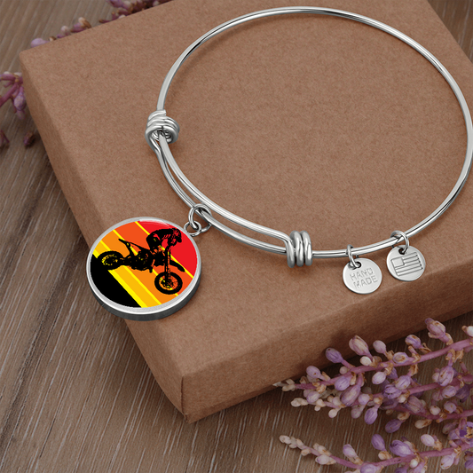 MX Sunset bracelet for dirt bike riders and motocross racers