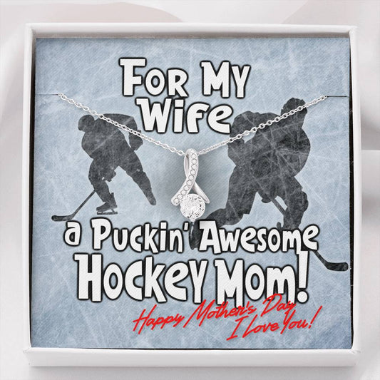Alluring Beauty necklace Puckin' Awesome Hockey Mom