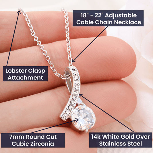 To My Beautiful Queen Alluring Beauty Necklace