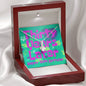 Thirty Years Later Alluring Beauty Necklace with Funny Message Card